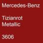 Preview: Mercedes-Benz, Tizianrot Metallic, 3606.